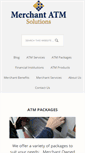 Mobile Screenshot of merchantatmsolutions.com